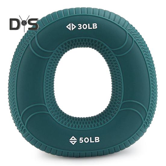 Pierścień do treningu siły silikonowej, antypoślizgowy pierścień do treningu przedramion i palców, koło do wzmacniania dłoni, przenośny trening rehabilitacyjny dłoni