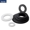 White & Black Nylon Insulating Washers: Plastic Screw, Flat, and Spacer In M2/M4/M5/M6 Sizes