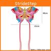 Colorful Grid Fabric Butterfly Kite For Parties And Outdoor Events