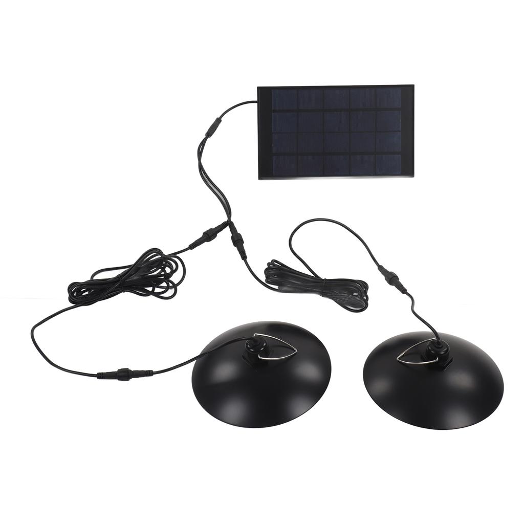 LED Solar Pendant Light Split Design Waterproof Light Controlled Induction Solar Shed Light