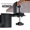 CYCLI-Storage Desk Cup Holder Office Desktop Bracket Computer Desk Fixed Cup Holder Desk Storage Cup Holder