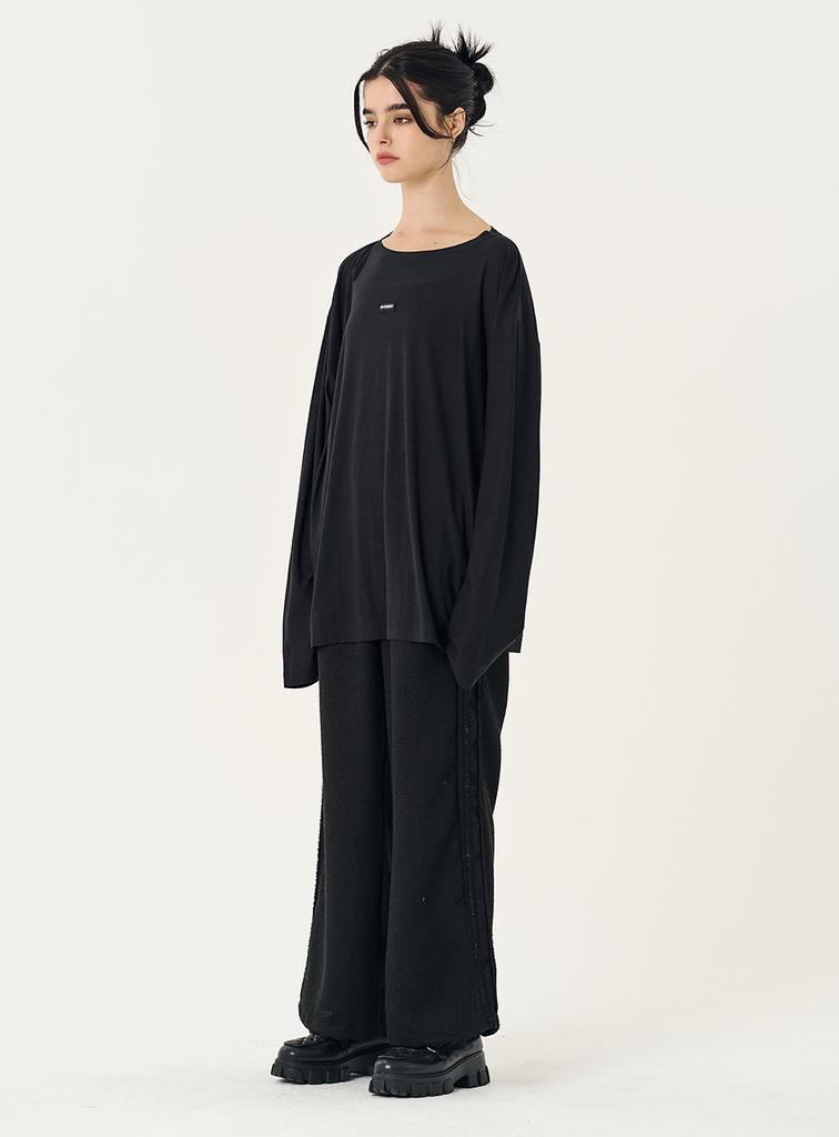 INTEREST Interest Name Patch Top_Black