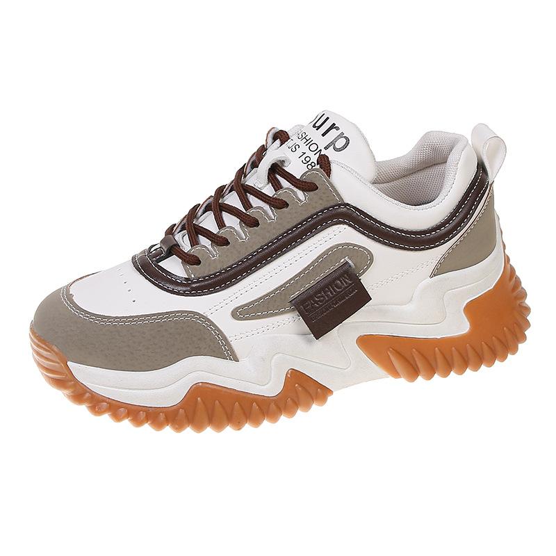 Thick-soled Dad Shoes, Retro Women's Shoes, Versatile Height-increasing Casual Sports Shoes
