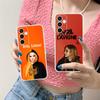 Avril Lavigne Clear Mobile Phone Case for Samsung Galaxy S25 S24 S23 S22 S21Plus FE Ultra Colorful Cover