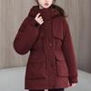 Модные женские пальто Зимние парки С капюшоном Повседневные Свободные Толстые Теплые Женские куртки
