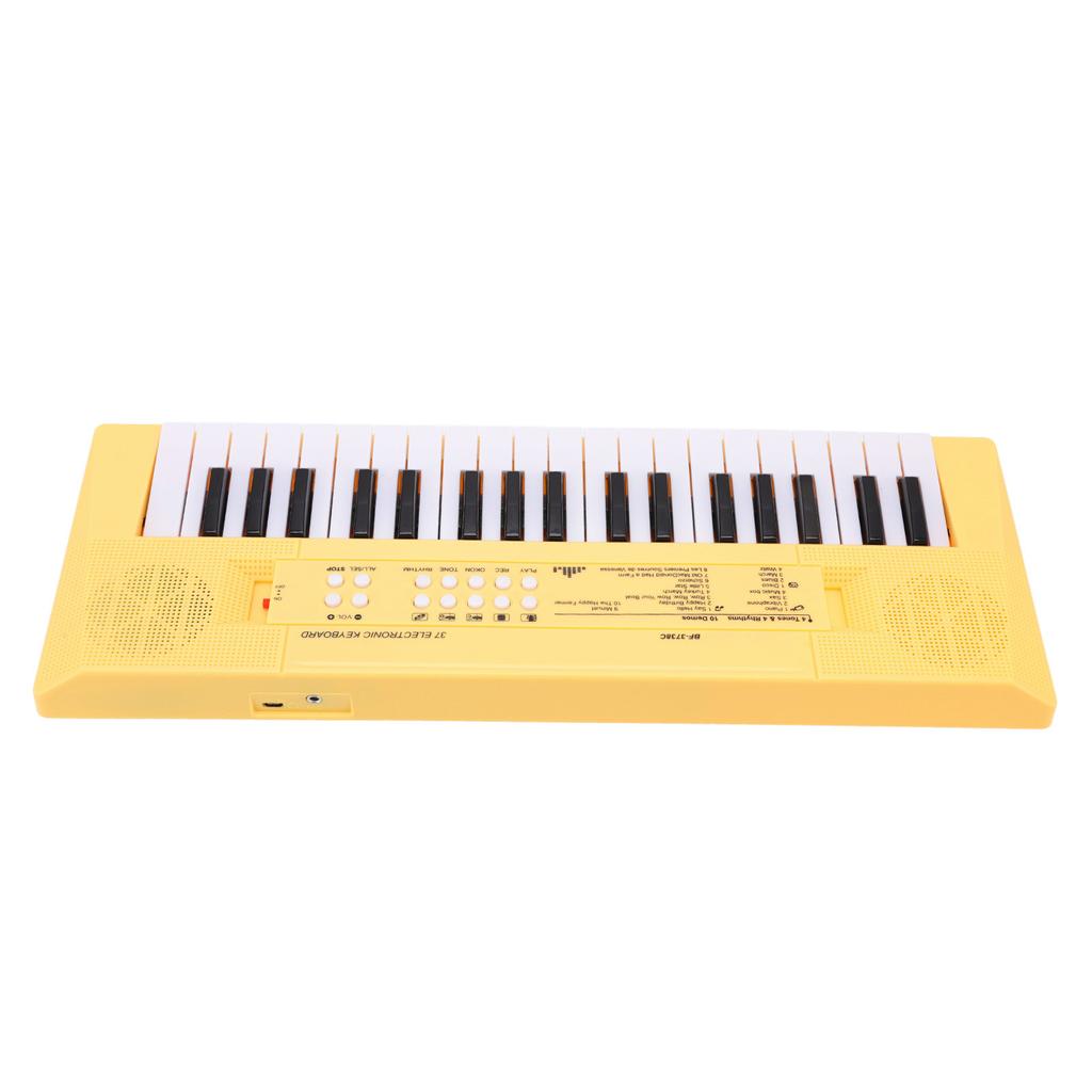 Electronic Piano Keyboard Children 37 Keys Keyboard Piano Educational Instrument Toy with Microphone