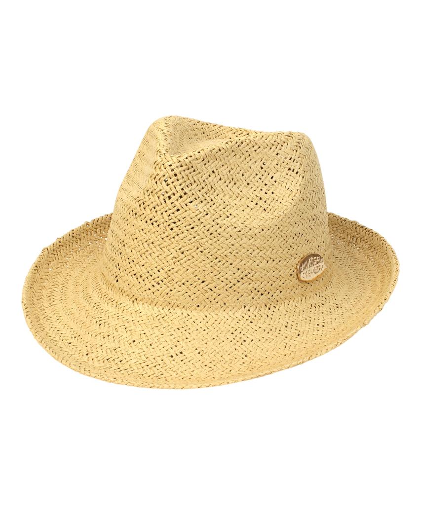 Yunibeosyeolkemiseuteuli Bu Summer Beige Simple Long Fedora Summer Fedora