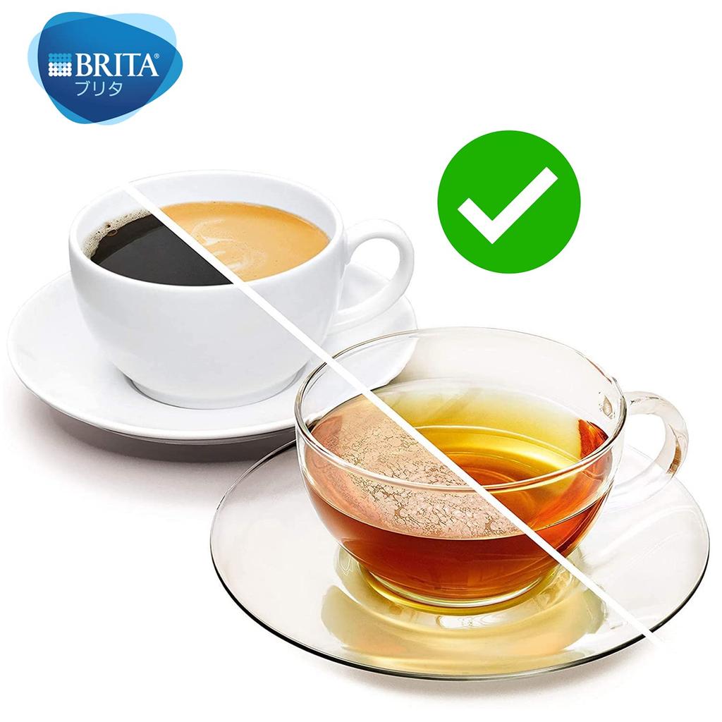 BRITA Maxtra Plus Water Filter Cartridges (Set of 4) [Official Japanese Product] Dechlorinates for Great-Tasting Water