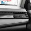 Real Soft Carbon Fiber For Toyota Camry 2018 2019 2020 2021 2022 2023 2024 LHD RHD Car Passenger Instrument AC Outlet Sticker