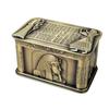 Luxury Metal European-Style Pharaoh-Design Rectangular Jewelry Box