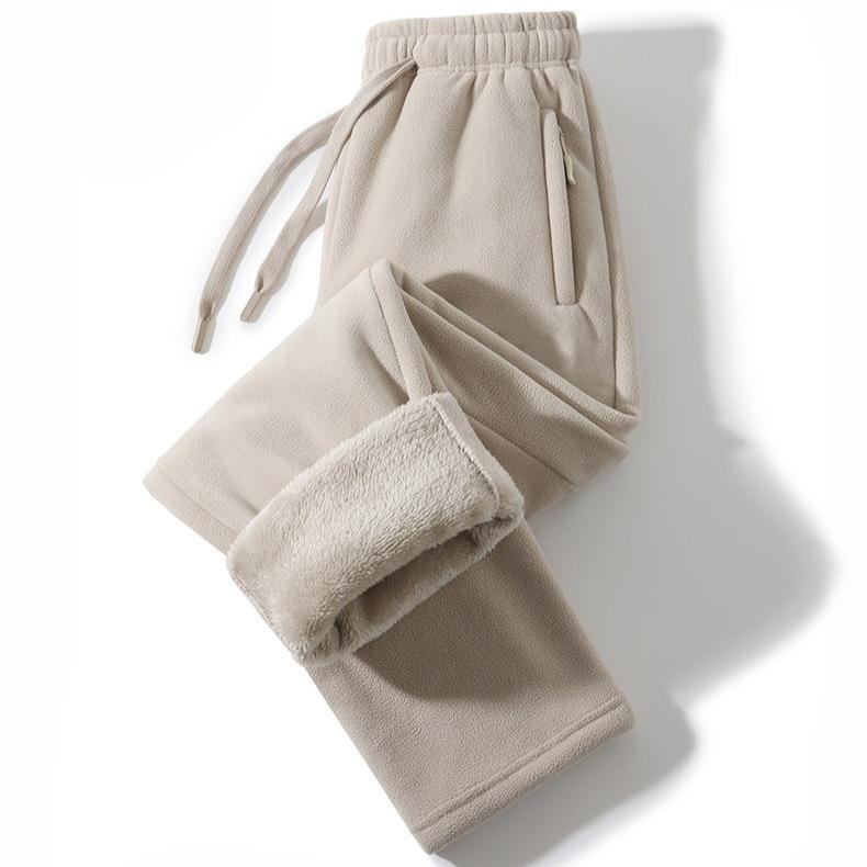

Men s Winter Warm Sweatpants With Fleece Lined Baggy Athletic Workout Thick Thermal Joggers Sweat Pants with Pockets Drawstring Casual Pants for Men S