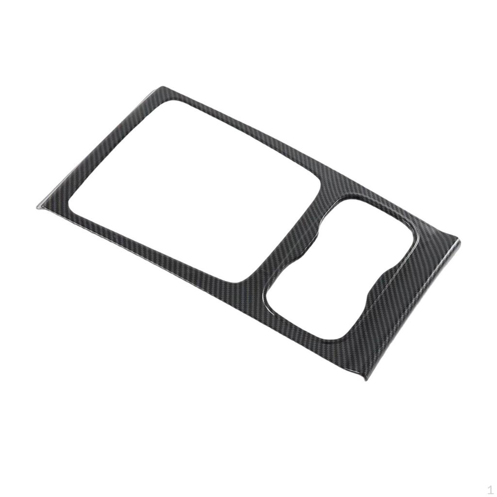 Gear Shift Frame Cover Trim Decoration Interior Carbon Fiber Replaces Spare Parts Accessories