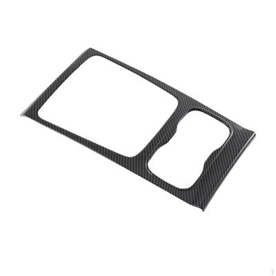 Gear Shift Frame Cover Trim Decoration Interior Carbon Fiber Replaces Spare Parts Accessories
