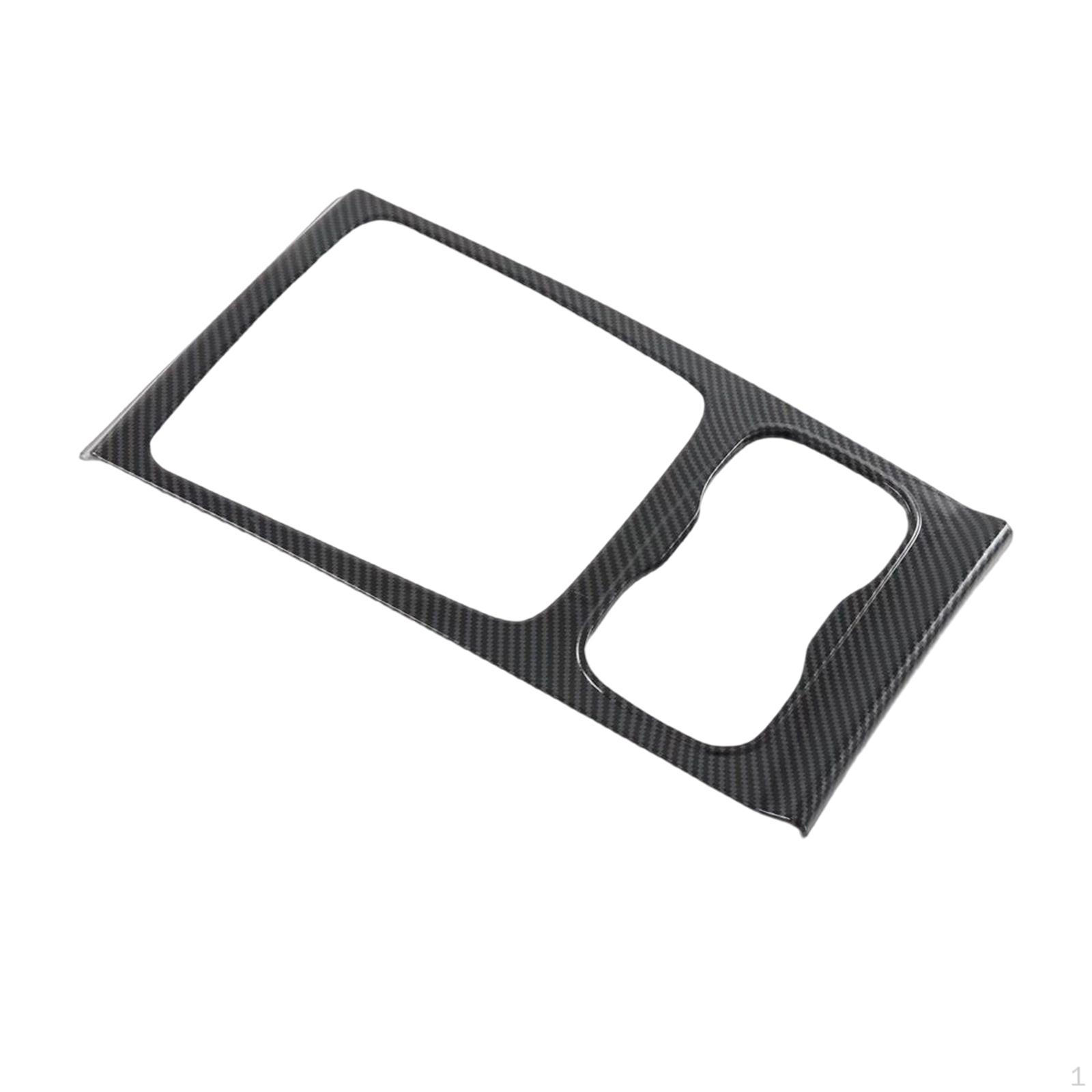 

Gear Shift Frame Cover Trim Decoration Interior Carbon Fiber Replaces Spare Parts Accessories