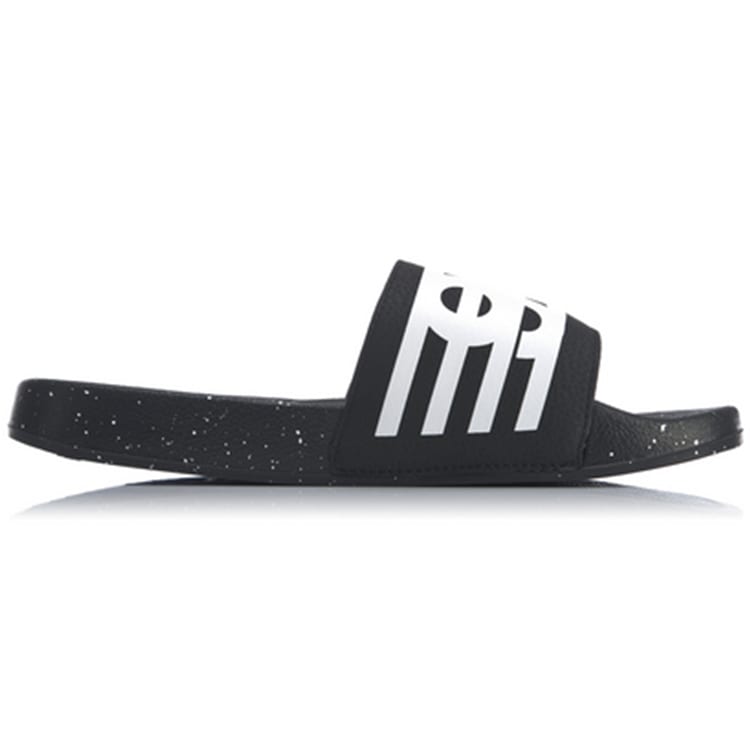 Disney x Li Ning Quiet Slide Slippers Men's Black AGAQ023-4