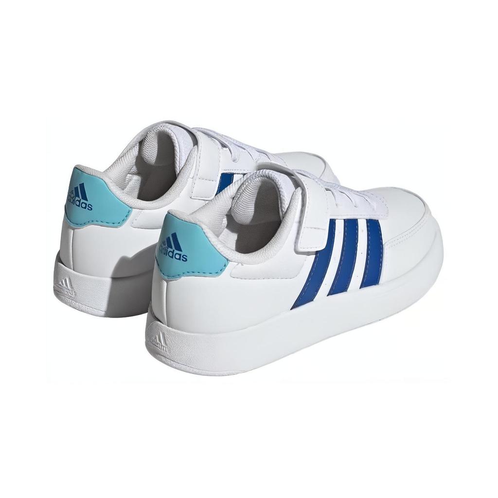 Adidas Neo Breaknet Comfortable Versatile Low-Top Kids Skate Shoes Kids sneaker White Blue IG9810