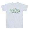 Peter Pan And Wendy Boys Chest Logo Cotton T-Shirt