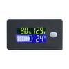Acid Battery Capacity Indicator with LCD Display Battery Monitor for 12/24/36/48/60/72V Voltmeter
