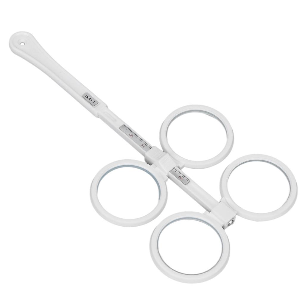 Optický flipper Plastový Nastavitelný Optometrický Flipperový Objektiv Přístroj s Kartou pro Zrakový Test pro