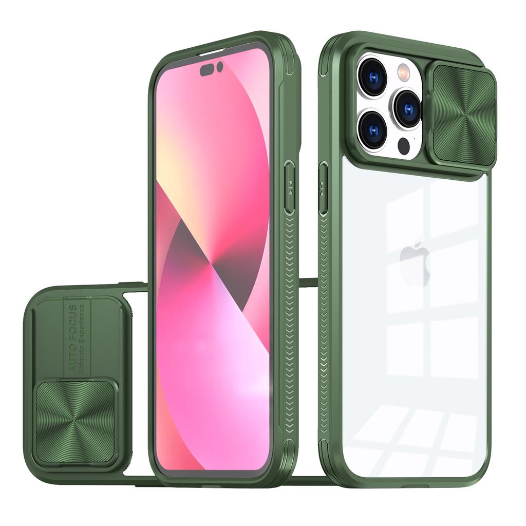 The extraordinary charm armor is suitable for iPhone16Promax magnetic mobile phone case, Apple 15 two-color anti-drop window protective case.