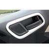 For Honda CITY 2014 2015 2016 Chrome Interior Inner Door Handle Bowl Cover Trim Catch Frame Molding Garnish Surround Matte