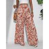 2026 Summer Casual Pants Printed Wide-Leg Pants New Women's Fashion