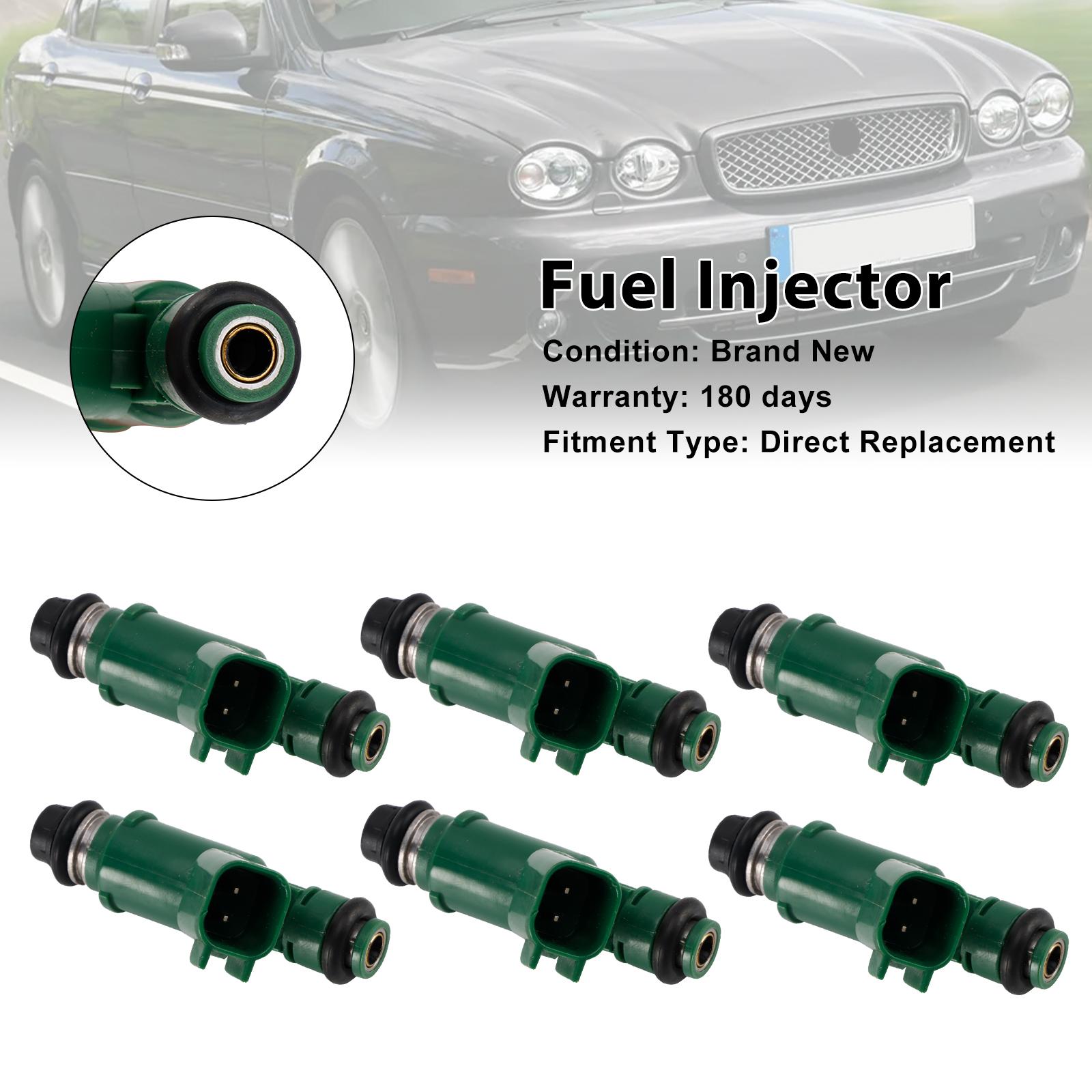 

6PCS Fuel Injector 1X43-AB Fit for Jaguar X-Type 3.0L 2002-2008 V6 2.5L 1955004011