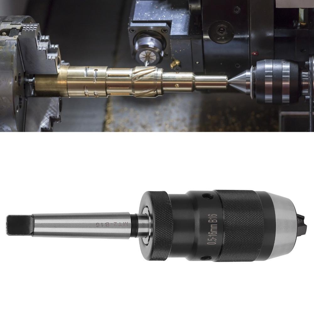 Strong Grip Morse Taper Chuck Morse Taper MT2 Keyless Drill Chuck  Machine Tool Use