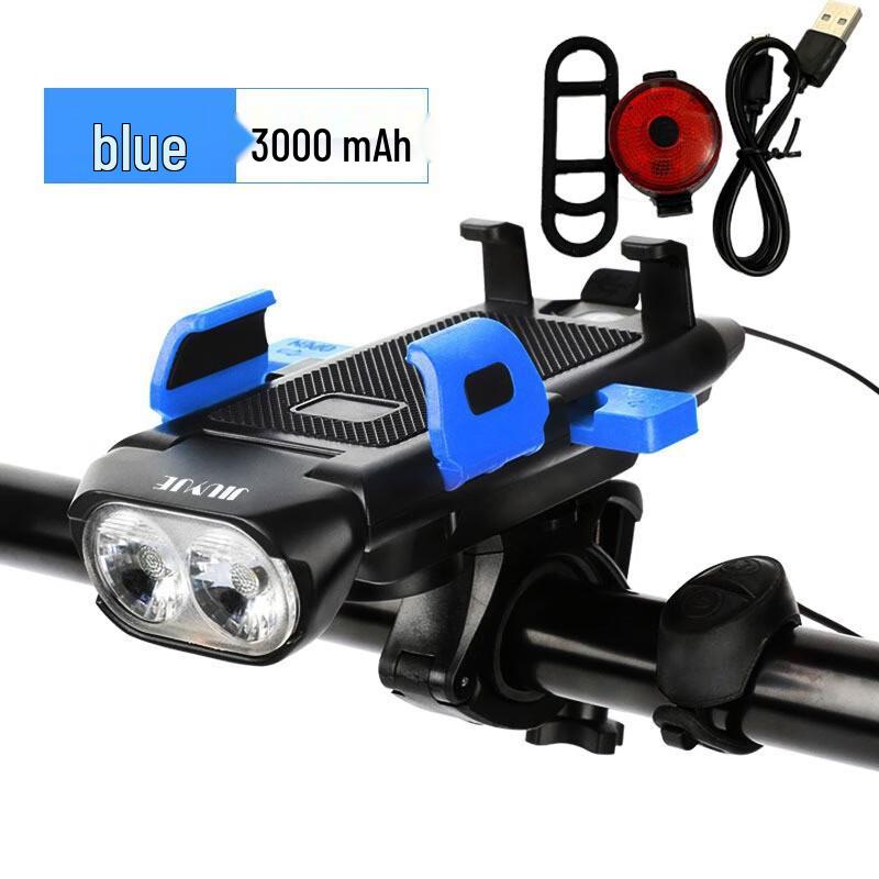 4-in-1 Bicycle Light & Phone Holder 150x120x55mm