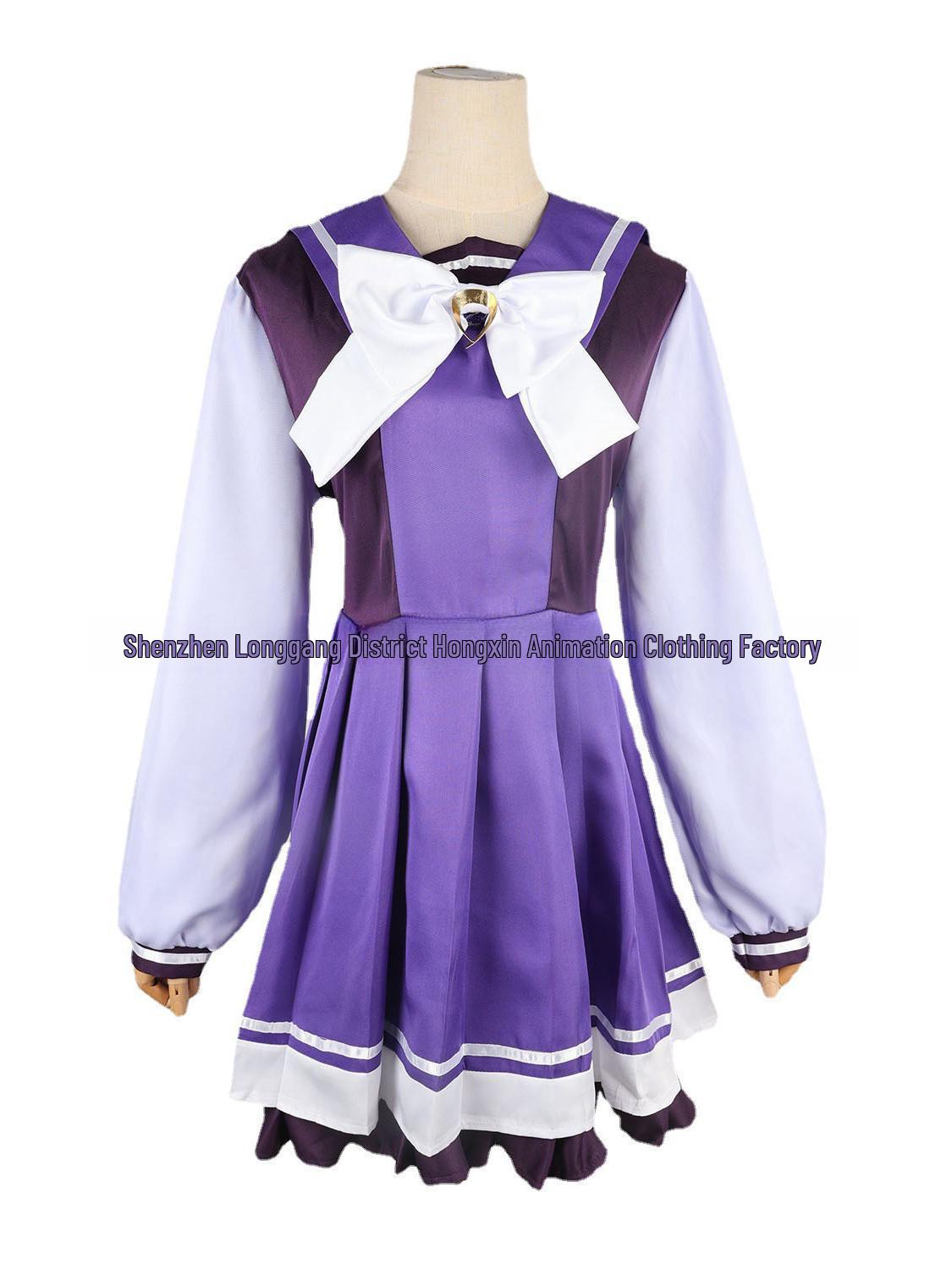 

Uma Musume Мейджіро Маккуїн Матроська форма Косплей для жінок - Аніме костюм Академії Тресін XXL