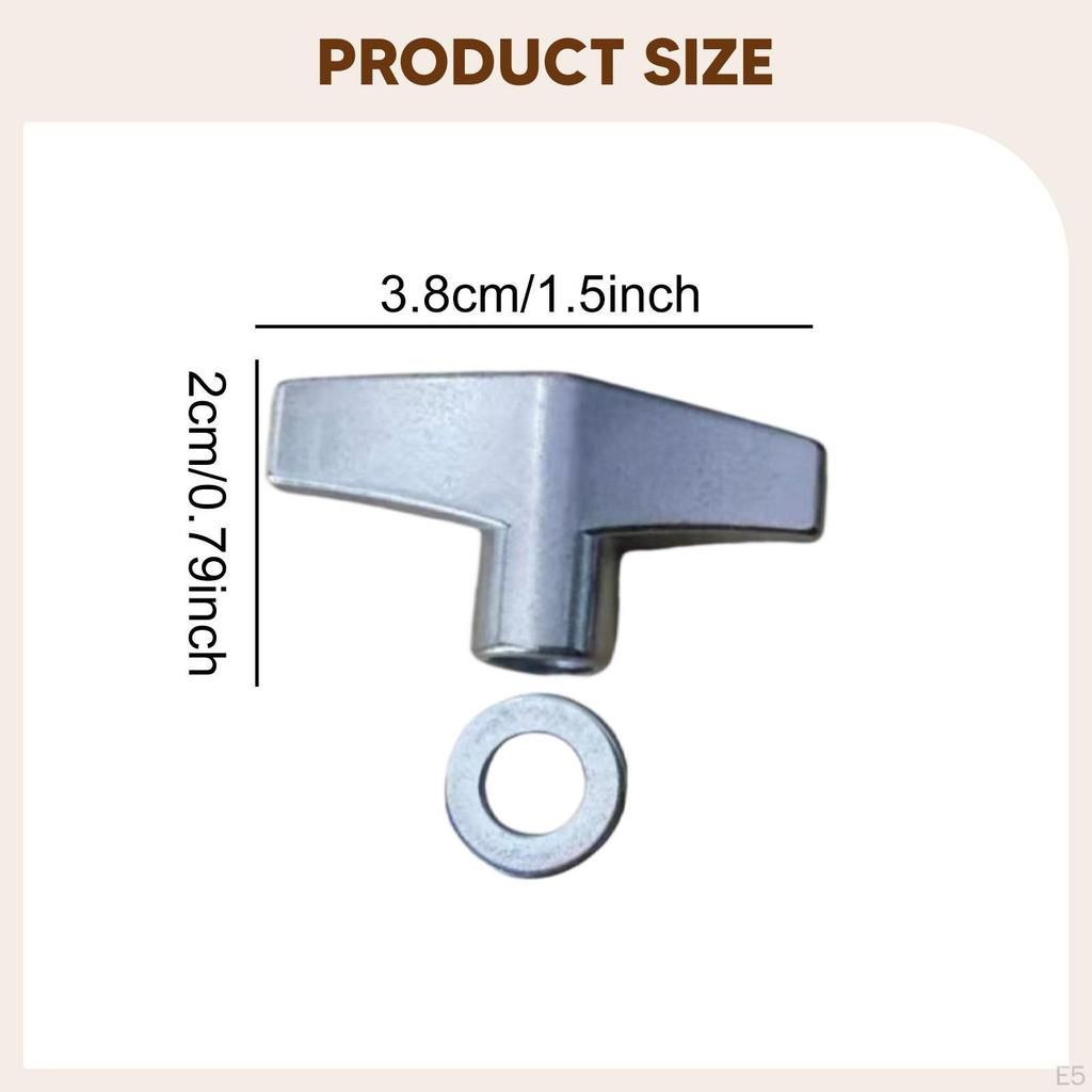 Butterfly Fastener Knob Drum Hardware Metal Cymbal Mounting Accessories Stand