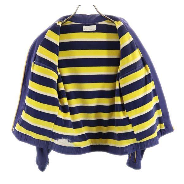 Dunhill 80s 90s Old Long Sleeve Stand Collar Jacket Navy System Men's Used