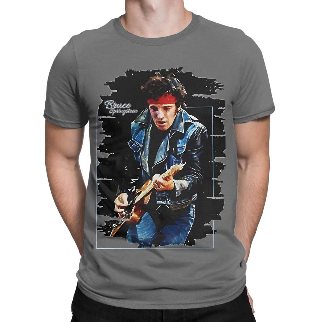Music Bruce Springsteen Funny 100 Cotton Tshirt Bruce Springsteen Tops Tees For Unisex