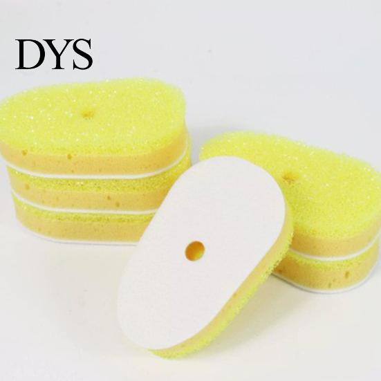 Utility Room Scrubbing Refills Replacement Sponge Head, High Density Non Scratch Pad, Compact Brush Refill Heads Easy Push To Replace Durable Cleaning