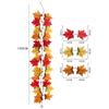 Multicolor Artificial Maple Leaf Garland Autumn Hanging Garland  Fireplace Decor