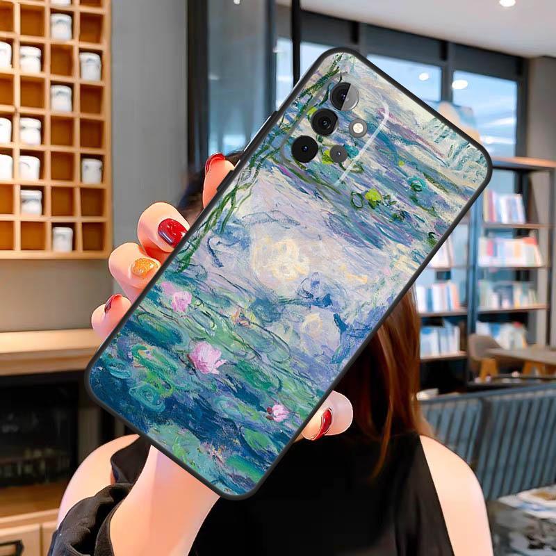 

Monet Oil Painting Case For Samsung Galaxy A13 A36 A56 A23 A52 A32 A12 A54 A34 A14 A16 A26 A33 A53 A15 A35 A55 Samsung A23