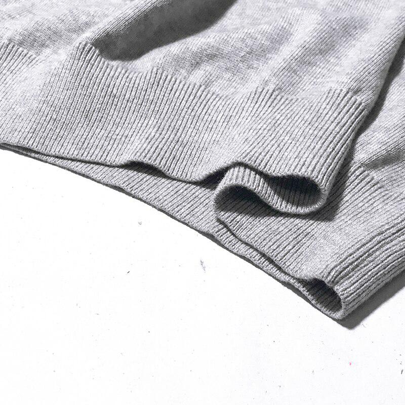 Plus Size Sweaters Men Knitted Pullover Men V- Neck Big Size Casual Sweater for Men