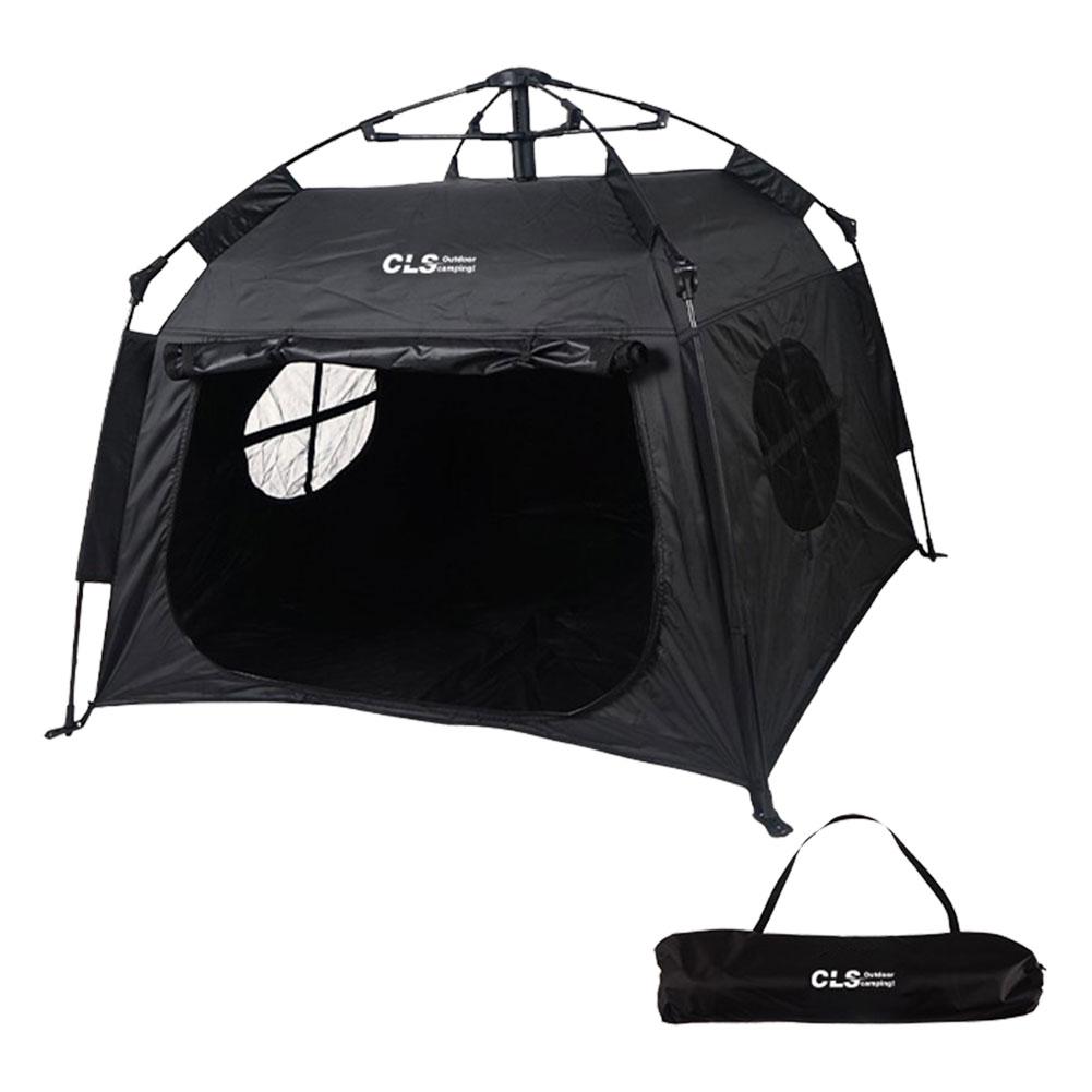 

Fully Automatic Folding Pet Tent Rain Sun Protection Portable Cat Dog Camping Tent Foldable Cat Dog Shelter for Indoors/Outdoors чёрный