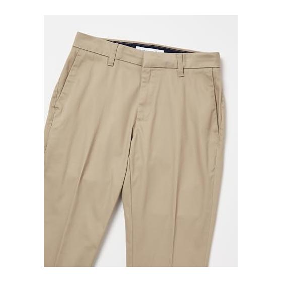 [Amazon Essentials] Men's Chino Pants, No-Tuck, Wrinkle-Resistant Treatment, Slim Fit, Stretch