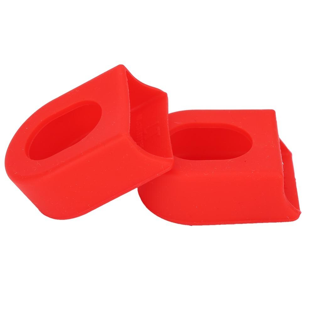 10PCS Silicone Cycling Crank Boot Protectors Multicolor Crank Arm Cover  Bike Accessory