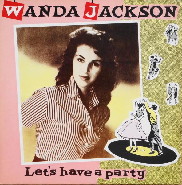 LP Record WANDA JACKSON Lets Have A Party CDX11 Charly Records 1986 UK Rock Used
