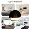 3D Flame Aromatherapy Humidifier for Home, Bedroom & Office - Quiet, Essential Oil Compatible, Desktop Air Atmosphere Enhancer