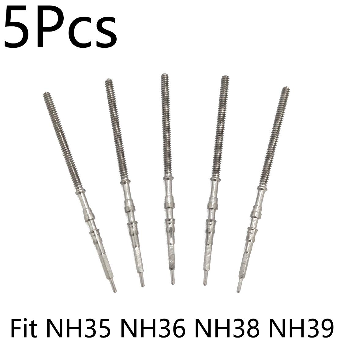 

Запасные части для часов из нержавеющей стали подходят для NH35 NH36 NH38 NH39 Crown Automatic Mechanical Movement Watch Parts Crown Stem