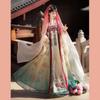 Women's Tang Dynasty Hanfu Set, Exquisite Embroidery Ruqun Skirt & Cardigan, Elegant Fairy Tale Daily Outfit