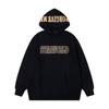Synaworld Unisex Trendy Hip Hop Letter Print Fleece Hoodie - Casual Loose Fit for Men and Women