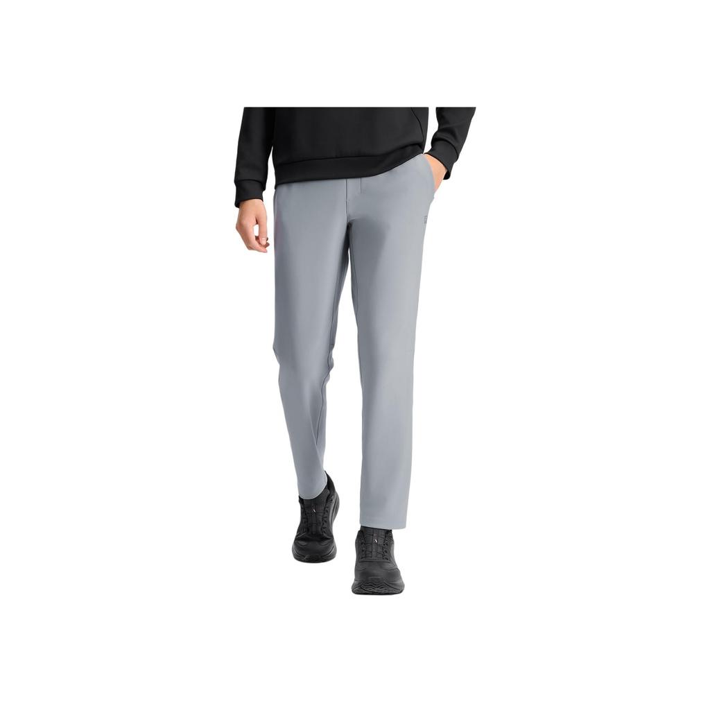FILA A.P. Series Athletics Casual Simple Versatile Knitted Sports Pants Men bottoms Forest-Gray A11M511605F-DY