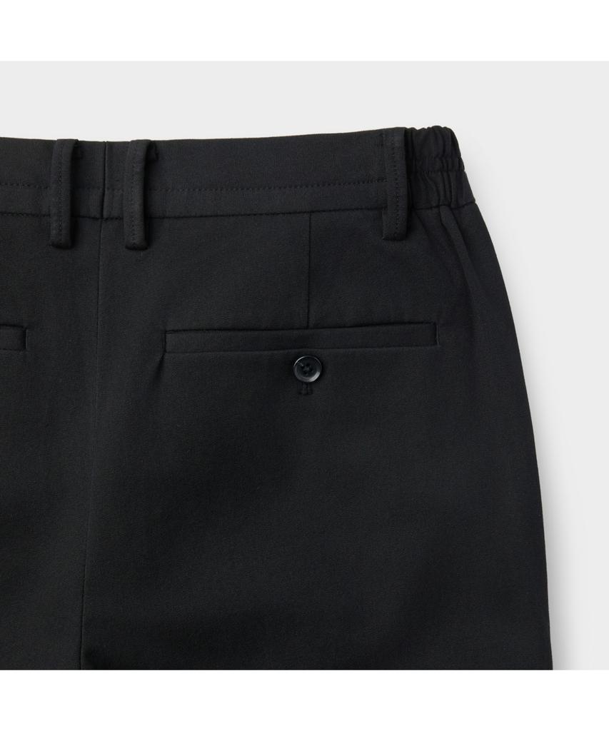 Keoseuuteommellou Black Regular Fit Cotton Pants C9Pam26101Bkx