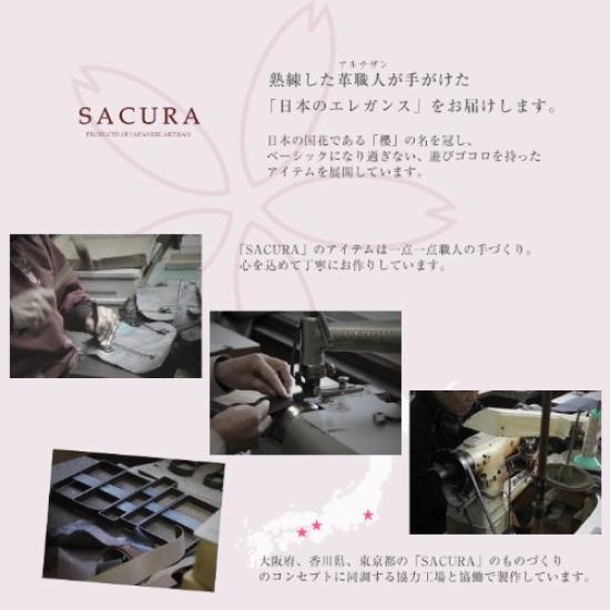 Sakura Genuine Leather Crocodile Embossed Tote Bag Japanese-Made (Grey Beige)