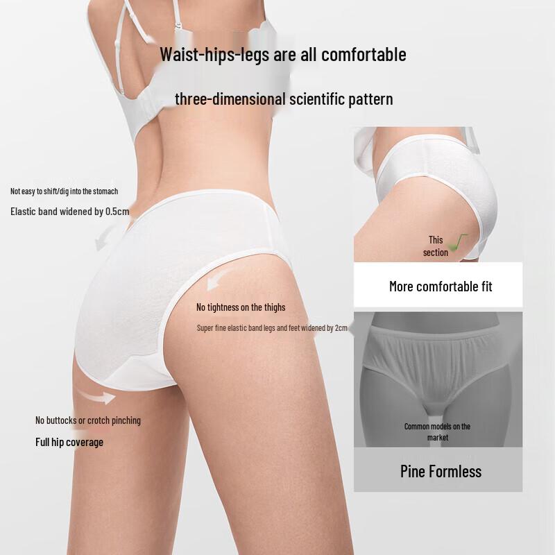 EMXEE Disposable Pure Cotton Maternity & Travel Underwear