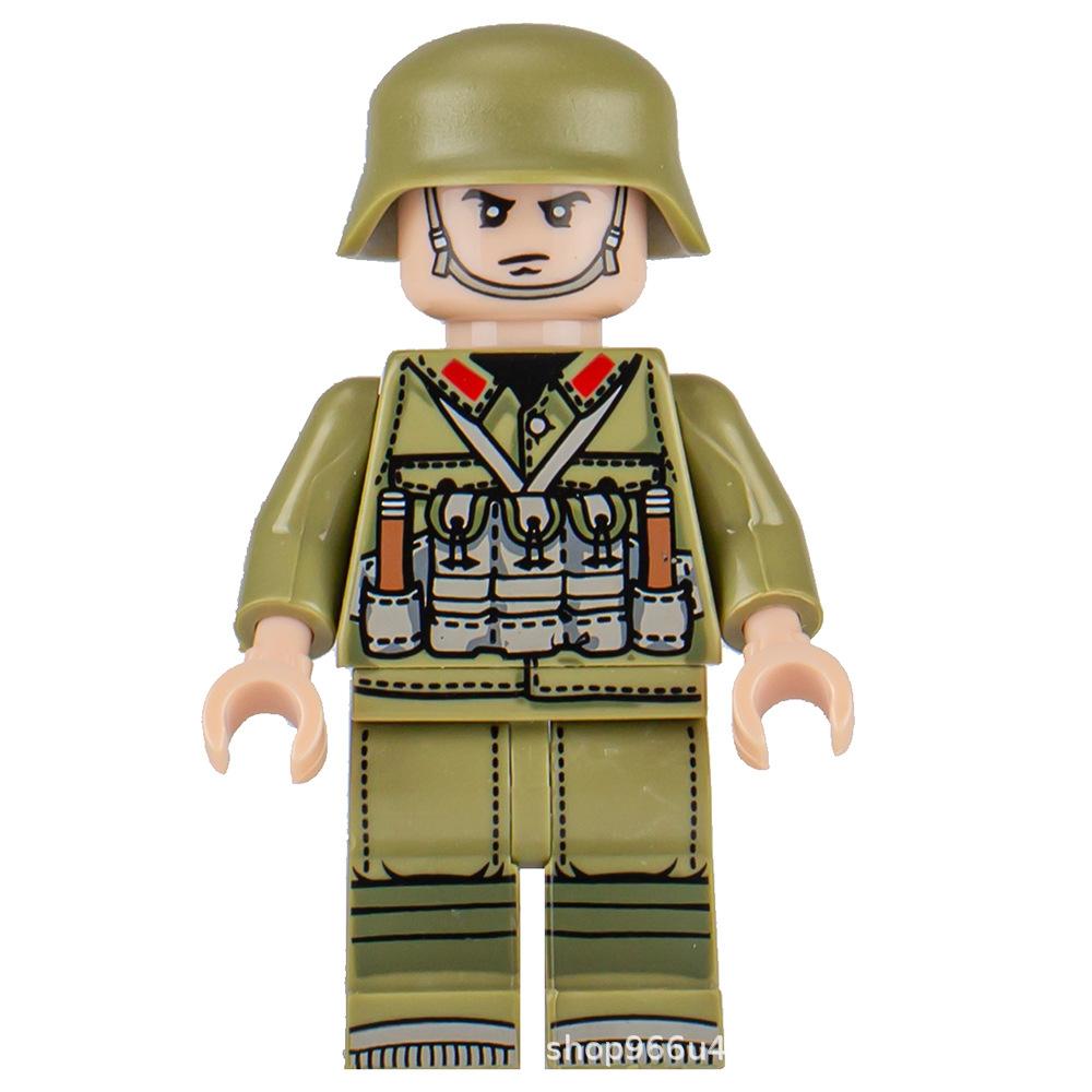 Military Building Block Doll Collection Series Building Block Children'S Toy Assembly